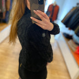Veste sherpa zippée Dabern - Noir - Sun Valley femme