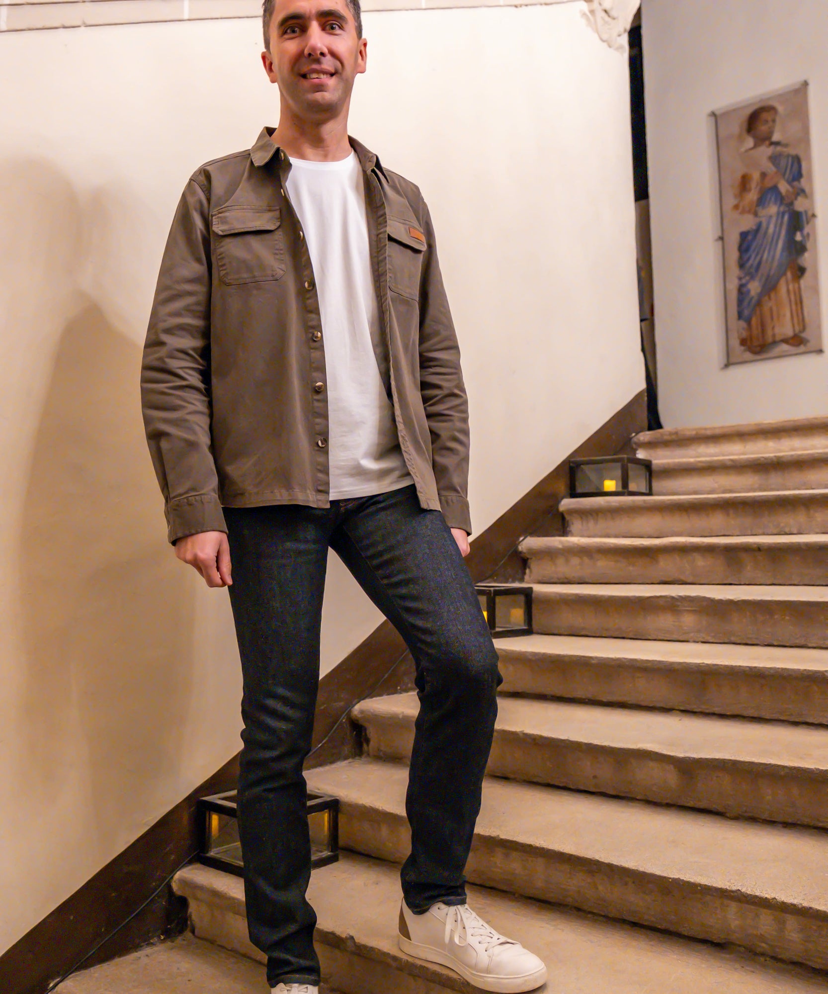 Veste surchemise Estiu - Kaki - Sun Valley homme