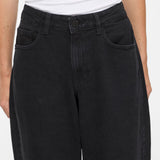 Détail taille mi-haute et poches du jean VIBRADY VILA noir