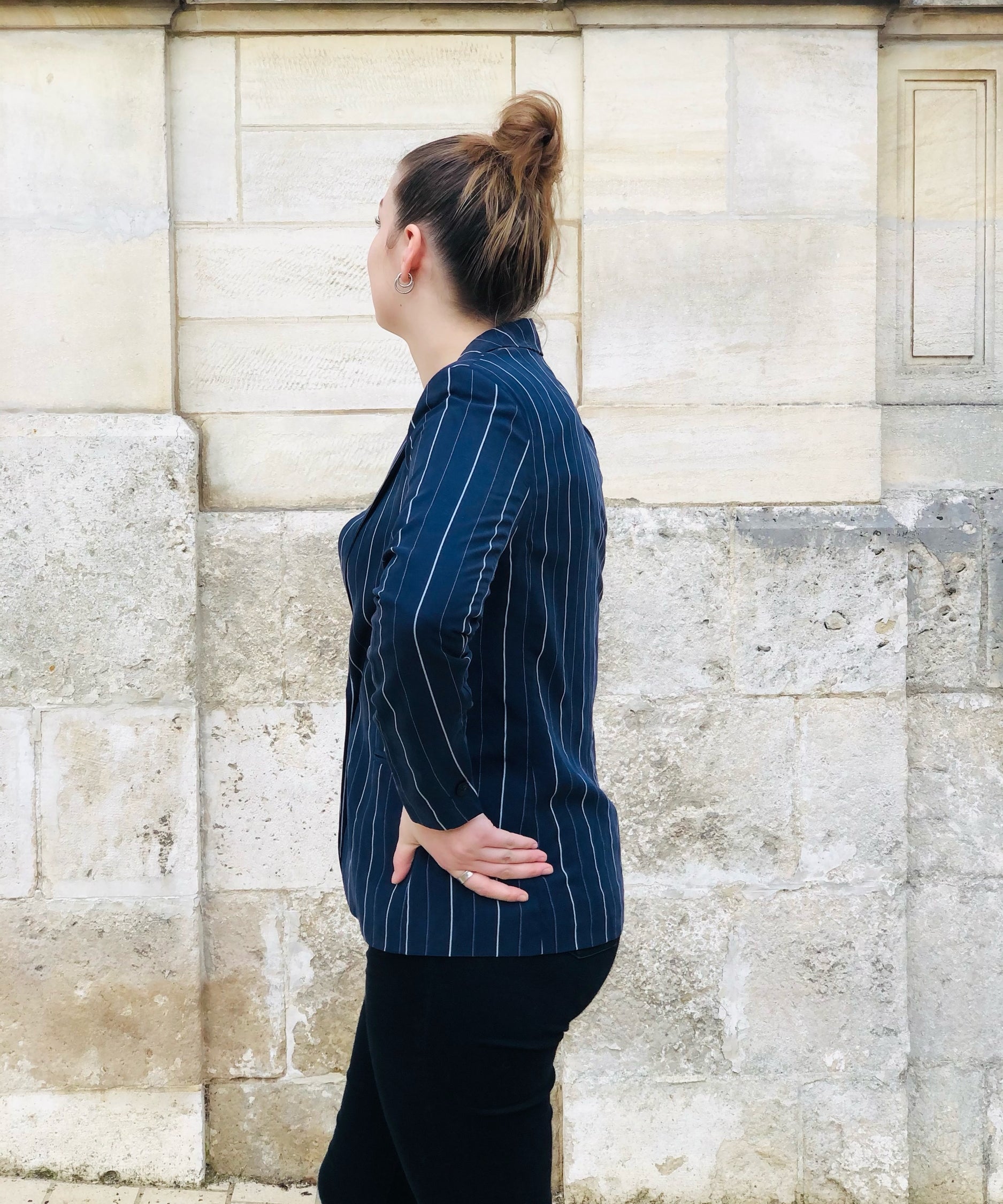 Veste blazer Viky - navy - MKT STUDIO