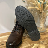 Boots Virgile en cuir - Ebene - TBS HOMME CHAUSSURE