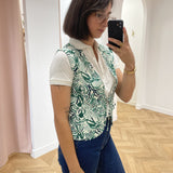 Veste sans manche imprimée - Jungle - LOLA ESPELETA