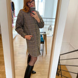 Manteau long - City Izia - Châtaigne - I.Code