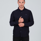 Chemise en velours côtelé Aria - Bleu iris - SUN VALLEY HOMME